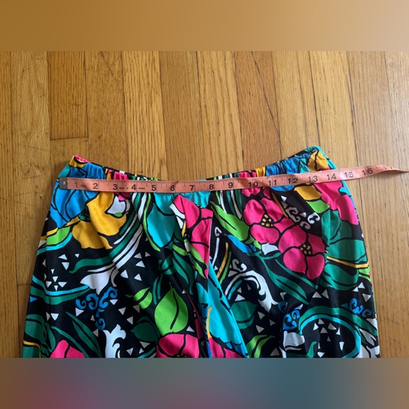 70s Vintage Bali Swim Two Piece Hawaiian Funky Pant Set - Picture 7 of 12